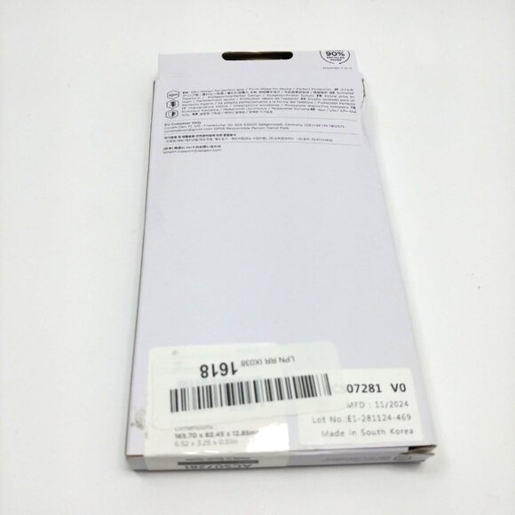 Spigen Thin Fit Phone Black Case for Samsung Galaxy S24 Ultra ACS07281 NEW - Picture 3 of 4